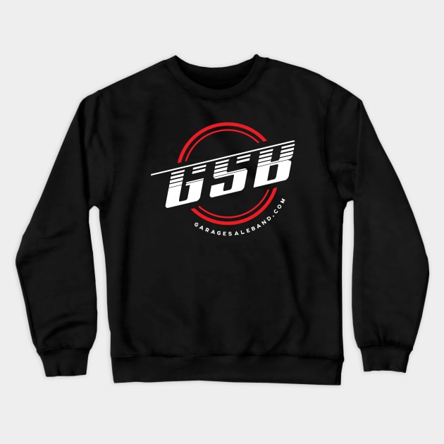 GSB White Logo Merch Crewneck Sweatshirt by lysnekate